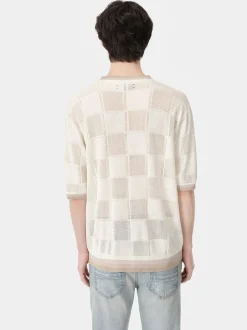 T-shirts>AMIRI MA Checkered Tee
