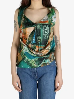 Tops>KIKO KOSTADINOV Markarian Sleeveless Blouse