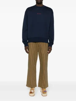 Sweats & Hoodies>MARNI Logo Sweatshirt