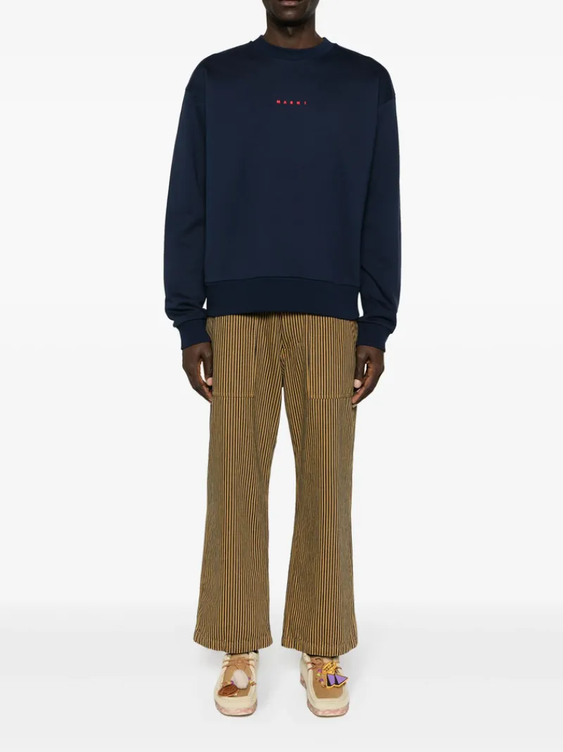 Sweats & Hoodies>MARNI Logo Sweatshirt
