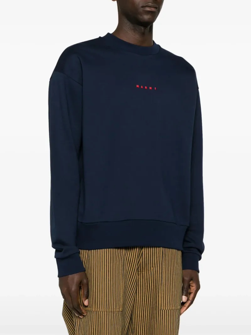 Sweats & Hoodies>MARNI Logo Sweatshirt