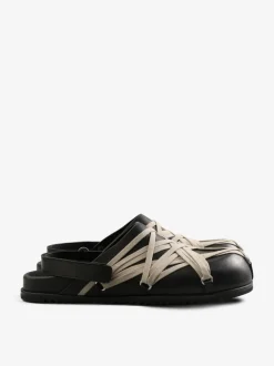 Loafers & Mules>RICK OWENS Megalaced Mule Granola