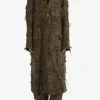 Jackets & Coats>UMA WANG Meghan Crossword Coat