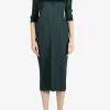 Dresses>PLEATS PLEASE ISSEY MIYAKE Merry Bicolor Dress