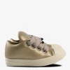 Sneakers>RICK OWENS Metallic Jumbolace Low Sneaks