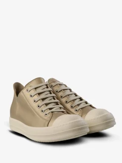 Sneakers>RICK OWENS Metallic Low Sneaks
