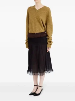 Skirts>MAISON MARGIELA Midi Skirt