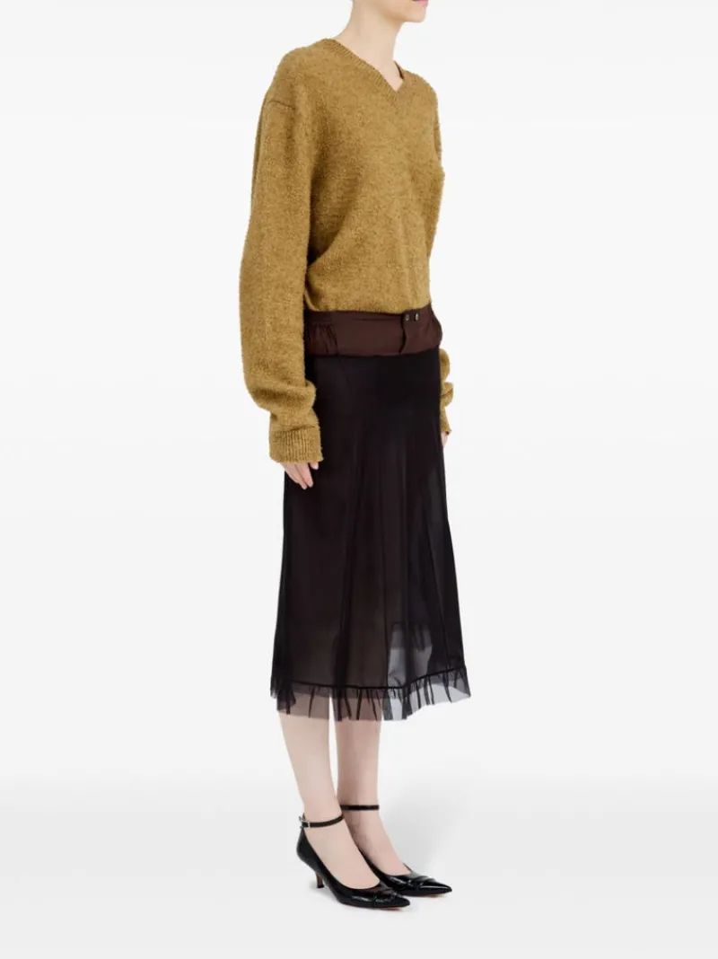 Skirts>MAISON MARGIELA Midi Skirt