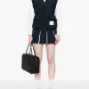 Skirts>THOM BROWNE Mini Box Pleat Skirt