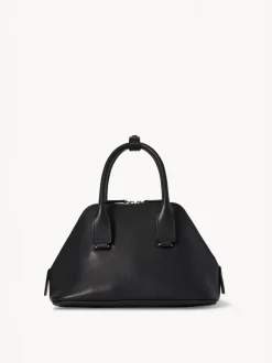 Bags>THE ROW Mini Devon leather Bag