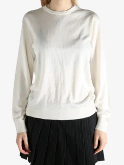 Knitwear>FRENCKENBERGER Mini R-Neck Sweater