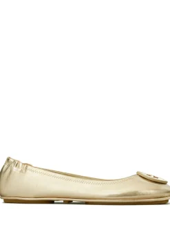 Flats>TORY BURCH Minnie Travel Ballet With Leather Logo