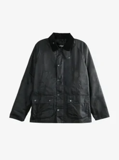 Jackets & Coats>BARBOUR Modern Check Bedale Wax Jacket