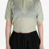 Shirts>AURALEE Mohair Knit Polo