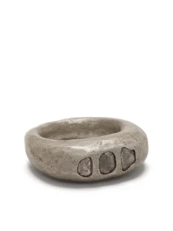 Jewelry | Jewelry>PARTS OF FOUR Mountain Ring (0.4 CT, 3 Diamond Slabs, DA+DIA)