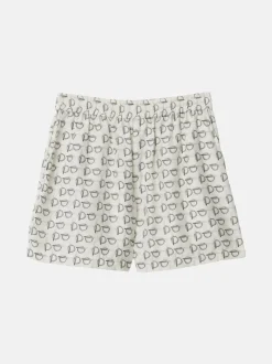 Shorts>BURBERRY Mulberry Silk Boxer Shorts
