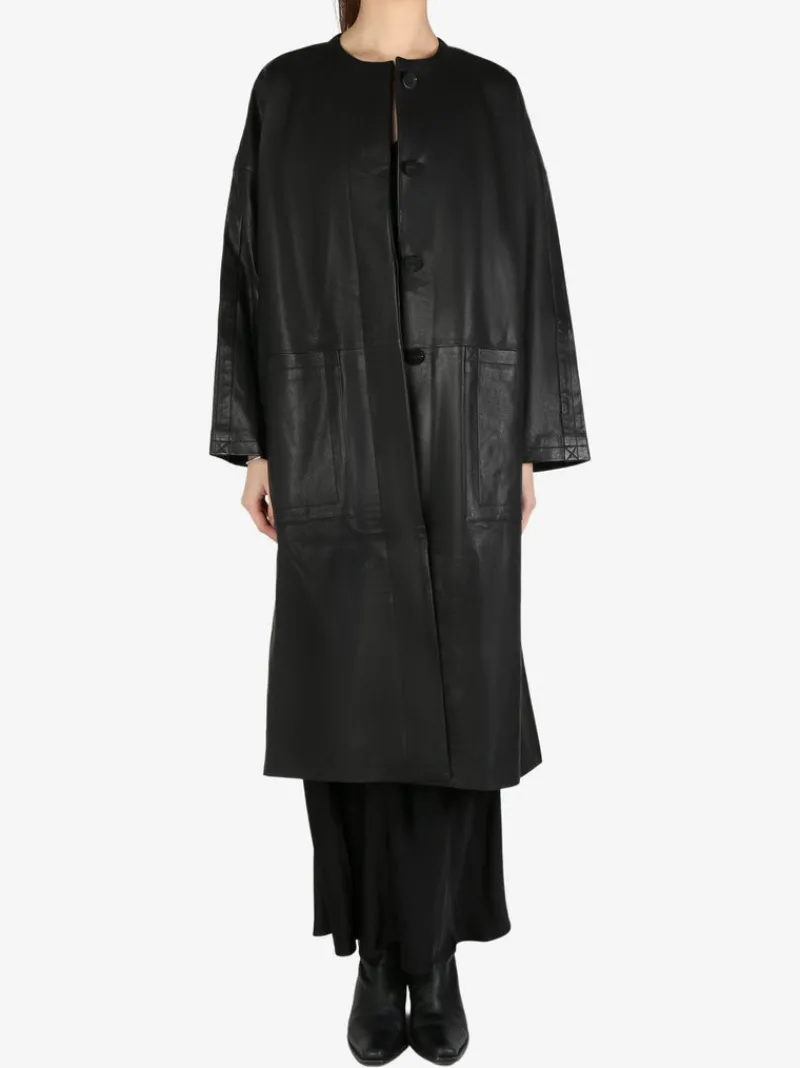 Jackets & Coats>ATELIER NEW YORK Nappa Leather Coat