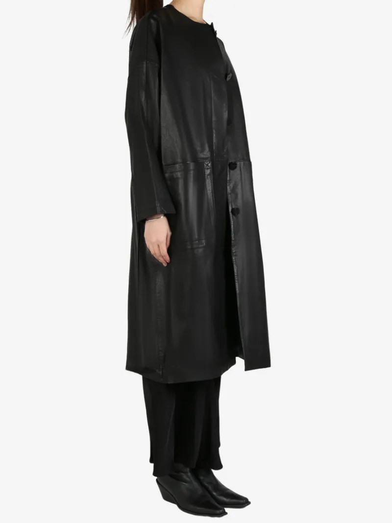 Jackets & Coats>ATELIER NEW YORK Nappa Leather Coat