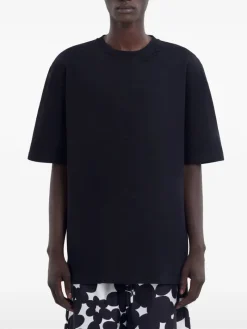T-shirts>MARNI Neck Logo T-Shirt