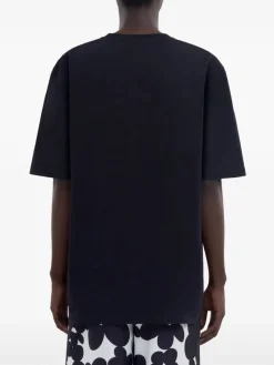 T-shirts>MARNI Neck Logo T-Shirt