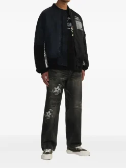 Jackets & Coats>YOHJI YAMAMOTO POUR HOMME Neighborhood MA-1 Jacket