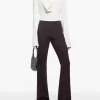 Shirts>COURRÈGES Oblique Crepe Jersey Shirt