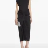 Tops>DRIES VAN NOTEN Off Shoulder Jersey Top