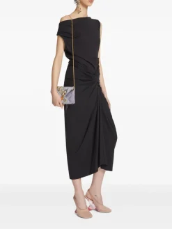 Tops>DRIES VAN NOTEN Off Shoulder Jersey Top