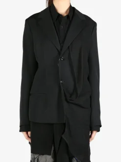 Jackets & Coats>Y'S O-Left Doubled Jacket