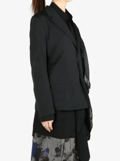 Jackets & Coats>Y'S O-Left Doubled Jacket