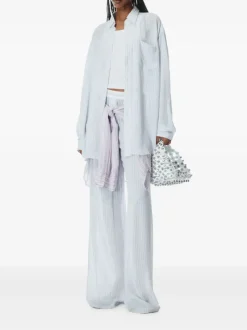 Shirts>ALEXANDER WANG Oversized Boyfriend Shirt