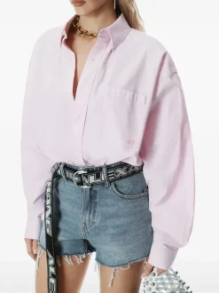 Shirts>alexanderwang.t Oversized Boyfriend Shirt