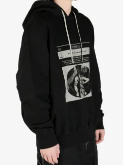 Sweats & Hoodies>RICK OWENS DRKSHDW Oversized Hoodie