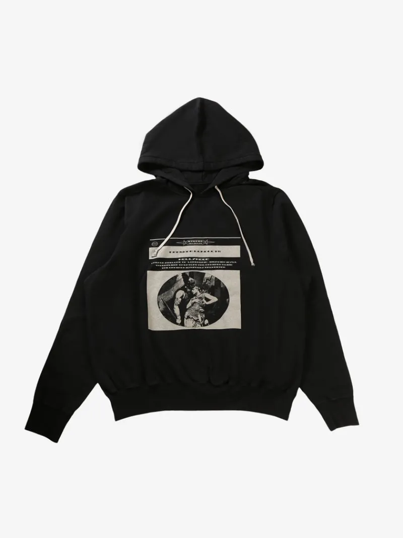 Sweats & Hoodies>RICK OWENS DRKSHDW Oversized Hoodie