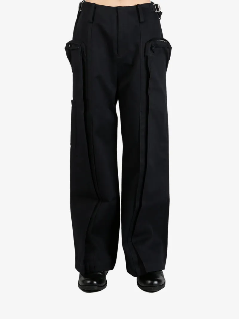 Pants | Pants>FAX COPY EXPRESS Oversized Multi-Pocket Cargo Pants