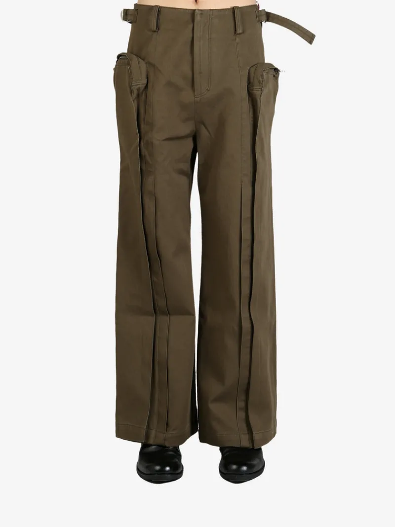 Pants | Pants>FAX COPY EXPRESS Oversized Multi-Pocket Cargo Pants