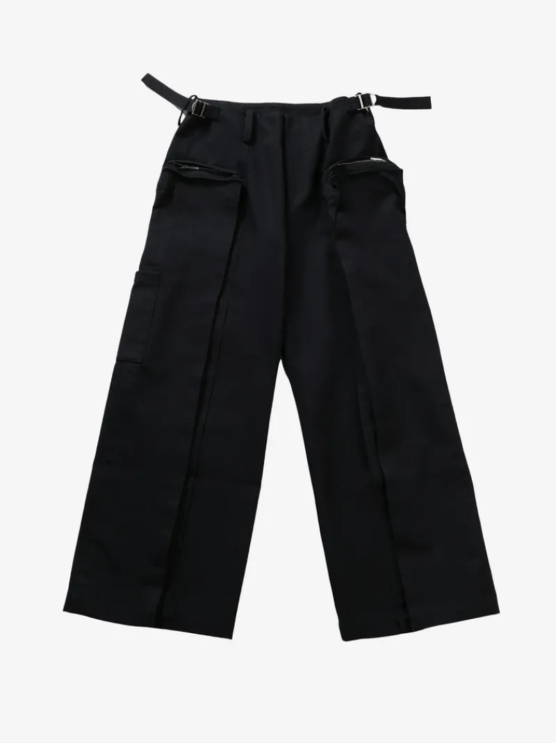 Pants | Pants>FAX COPY EXPRESS Oversized Multi-Pocket Cargo Pants