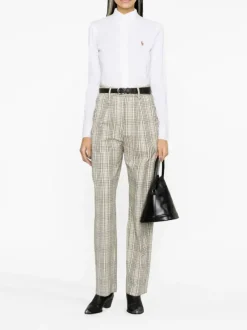 Shirts>POLO RALPH LAUREN Oxford LS Heidi Skinny Long Sleeve Knitwear