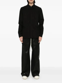 Pants>RICK OWENS DRKSHDW Pantaloni Creatch Wide Cargo Drawstring Pants