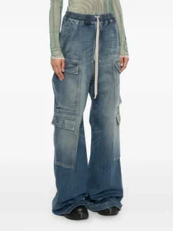 Jeans>RICK OWENS DRKSHDW Pantaloni In Denim Double Cargo Jumbo Belas Jeans