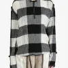 Knitwear | Knitwear>COMMUNS Patterned Plaid Knitted Sweater