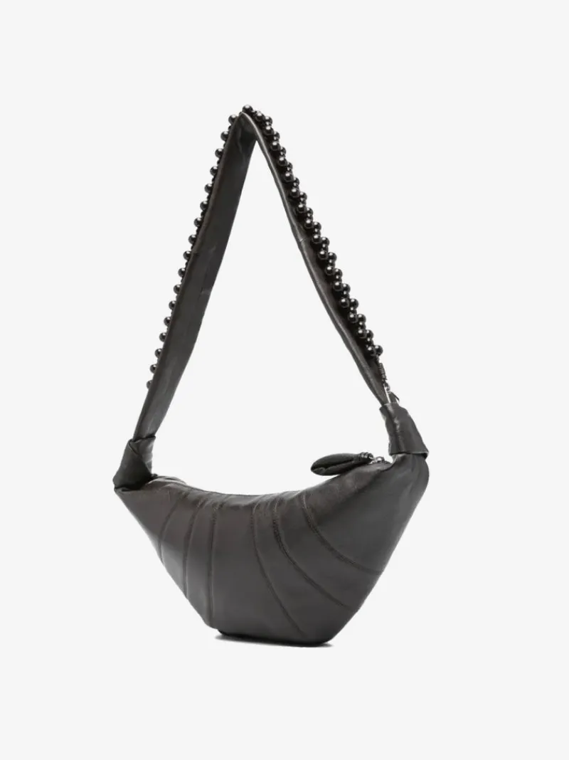 Bags>LEMAIRE Pearls Medium Croissant Bag