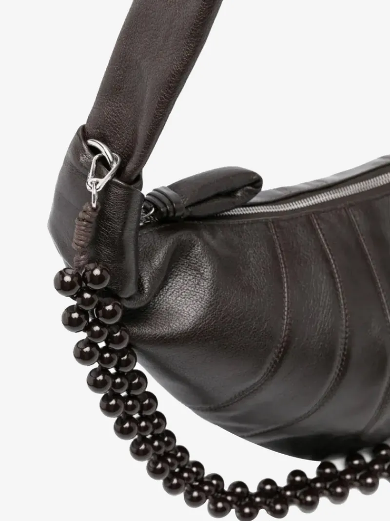 Bags>LEMAIRE Pearls Medium Croissant Bag