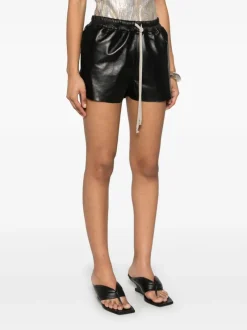 Shorts>RICK OWENS Pelle Boxer Shorts