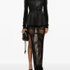 Jackets & Coats>RICK OWENS Pelle Giacca Ls Strutter