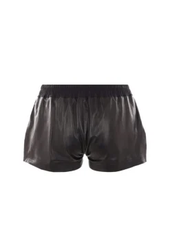Shorts>RICK OWENS Pelle Shorts Fog Boxers