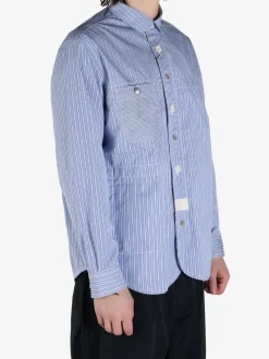 Shirts>JUNYA WATANABE Pinstripe Workwear Shirt