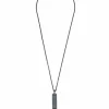 Jewelry | Jewelry>PARTS OF FOUR Plate Necklace (2.4 CT, Black Diamond, KA+BLKDIA)