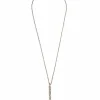 Jewelry | Jewelry>PARTS OF FOUR Plate Necklace (Mega Pavé, Half, DA+DIA)