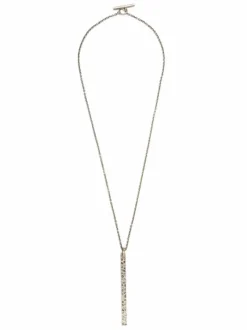 Jewelry | Jewelry>PARTS OF FOUR Plate Necklace (Mega Pavé, Half, DA+DIA)